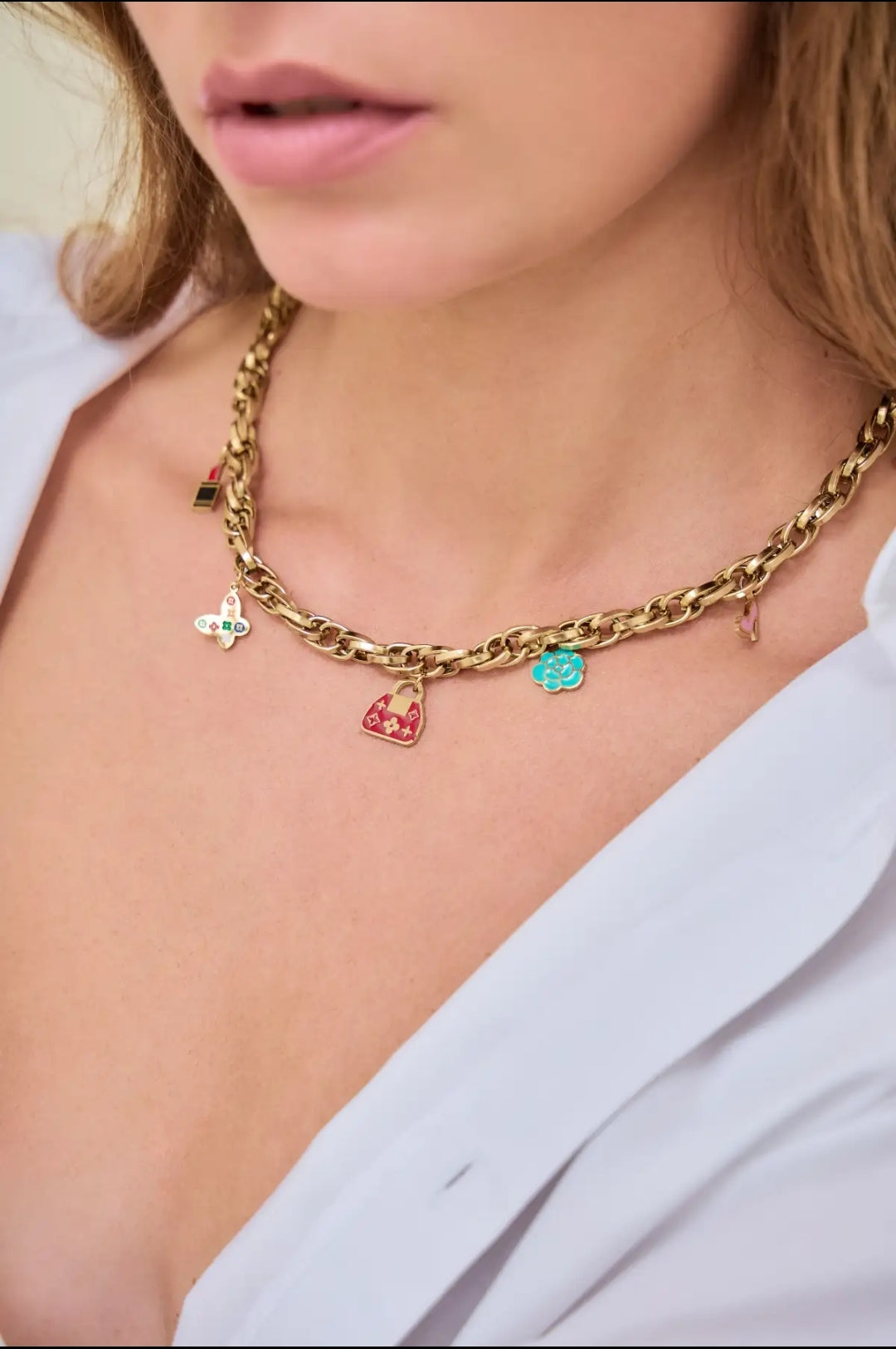Collier Breloques