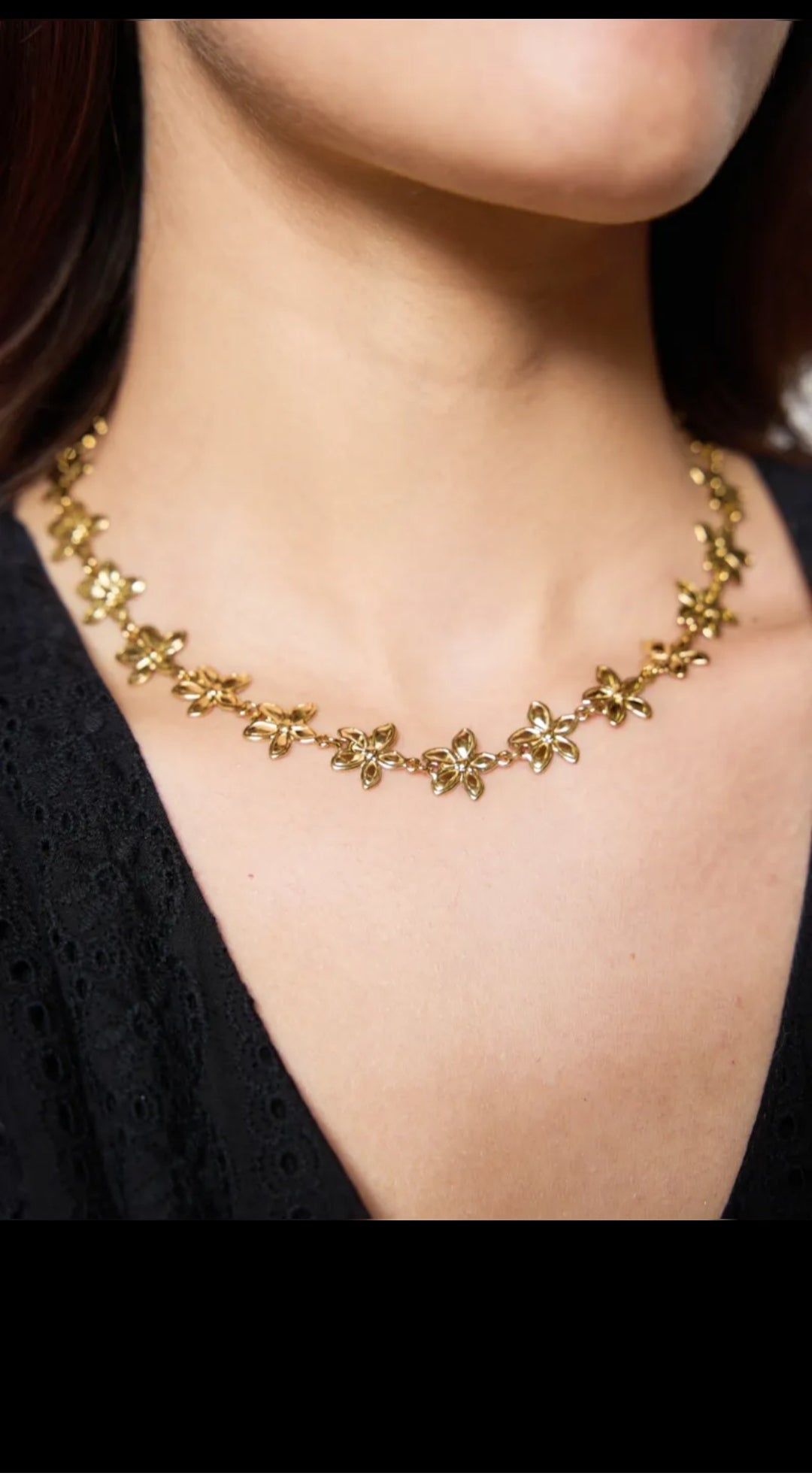 Collier Fleurs