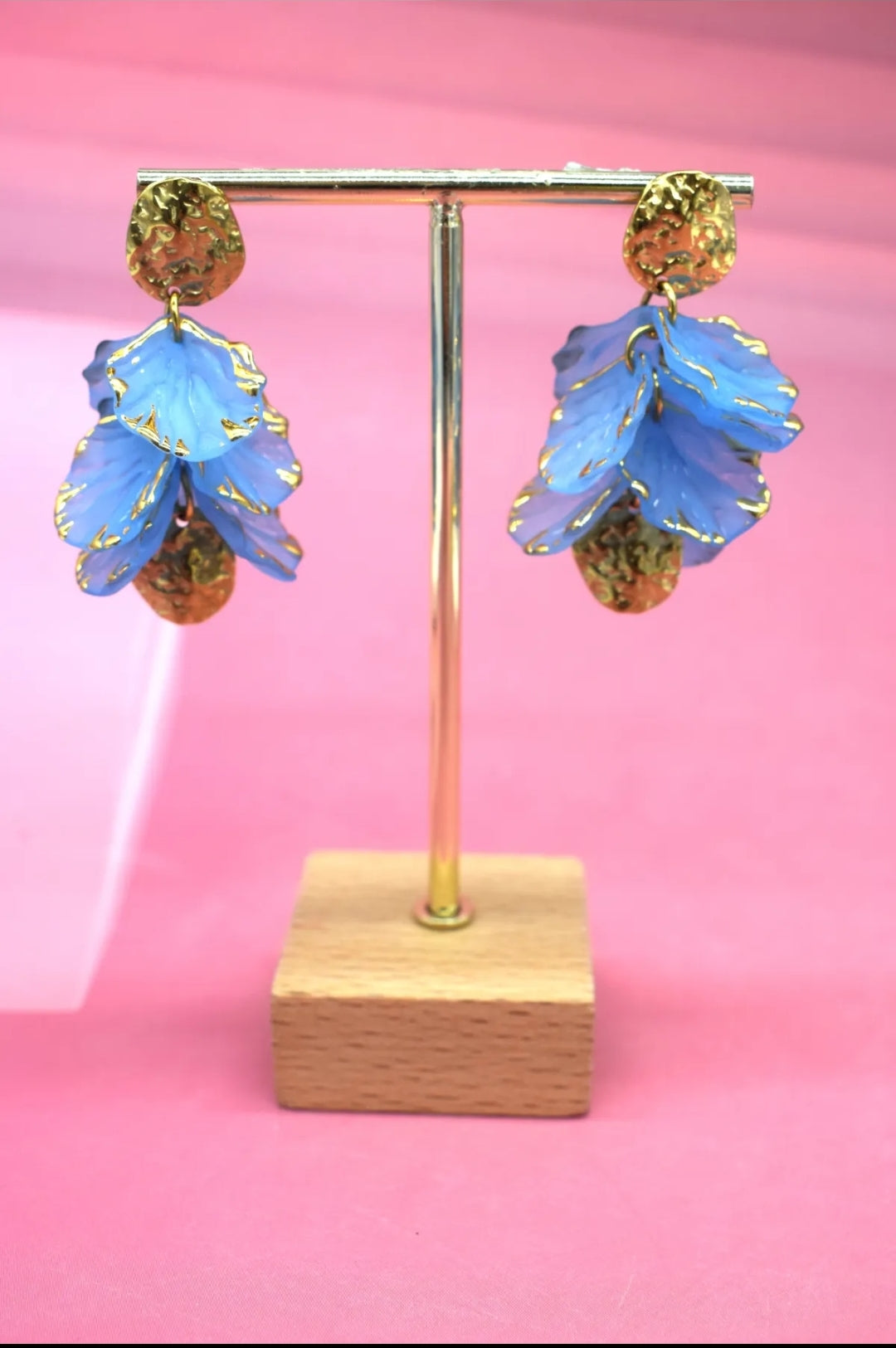 Boucles d'oreilles Résine