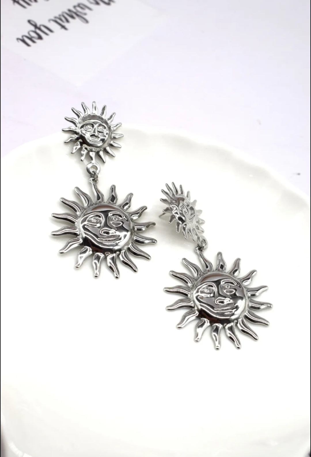 Boucles d'oreilles Soleil