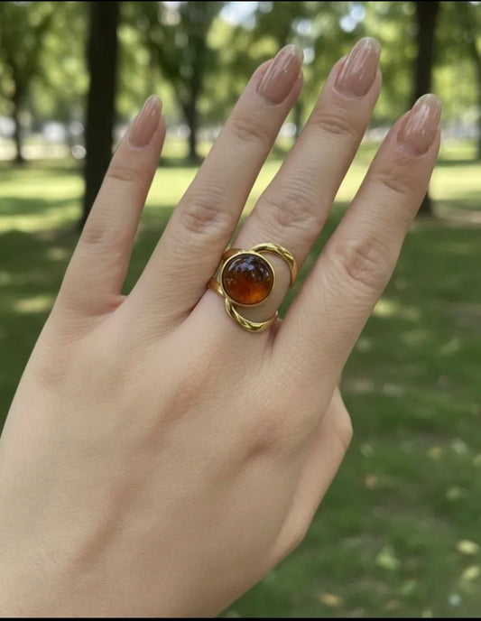 Bague Marron