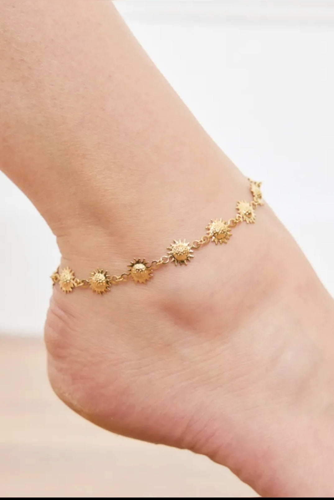 Bracelet de cheville Soleil