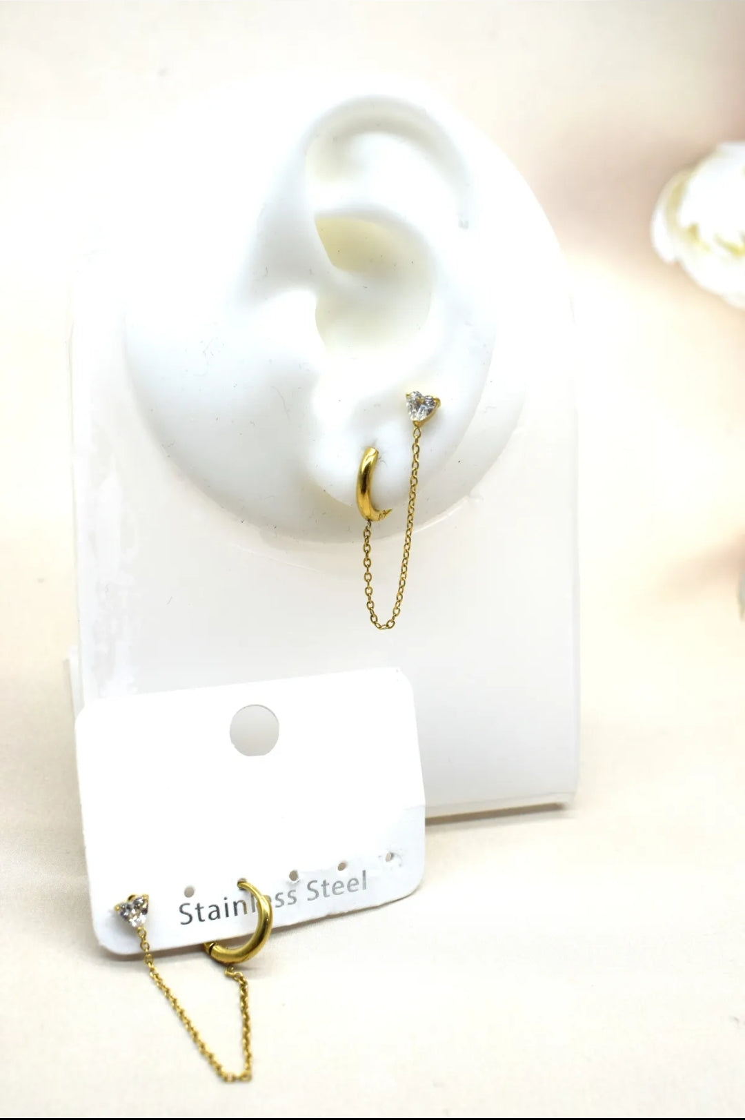 Boucles d'oreilles Coeur