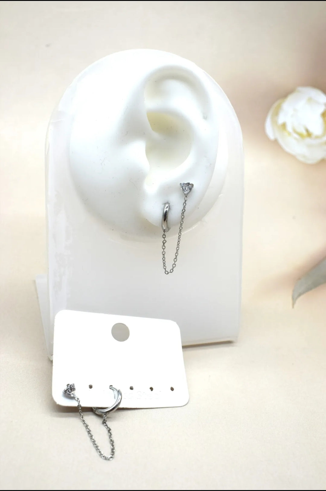 Boucles d'oreilles Double