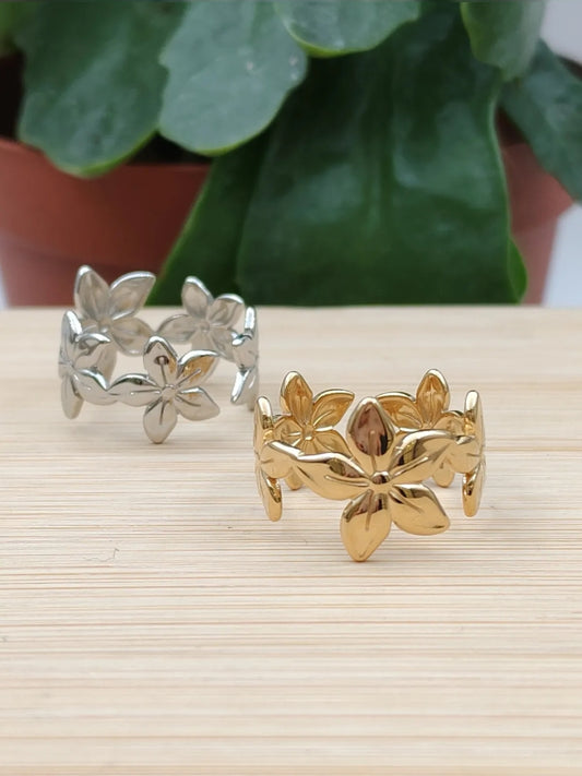 Bague fleur