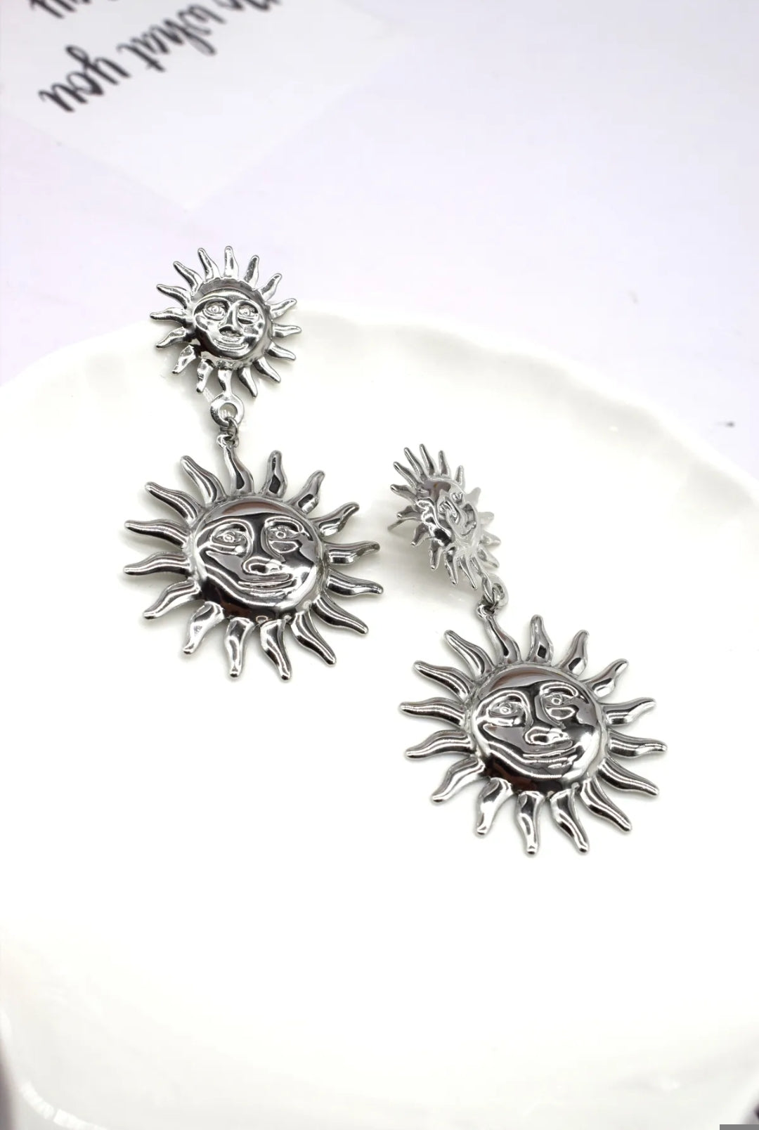 Boucles d'oreilles Soleil