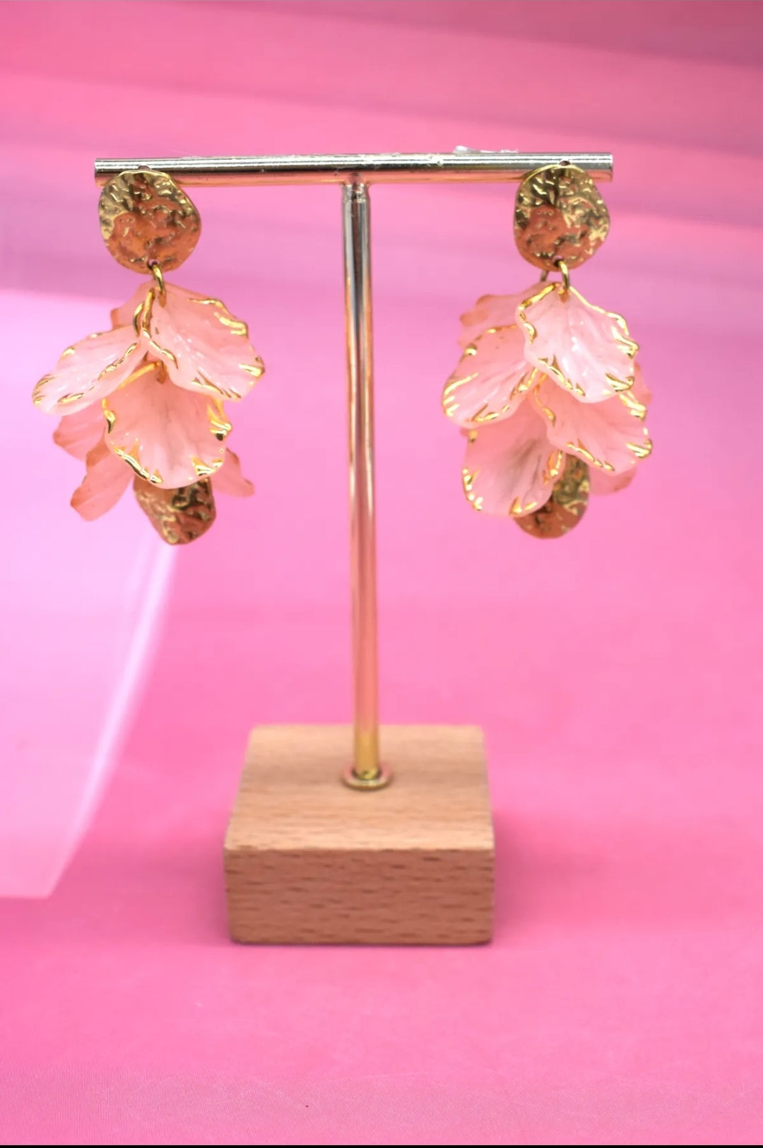 Boucles d'oreilles Résine