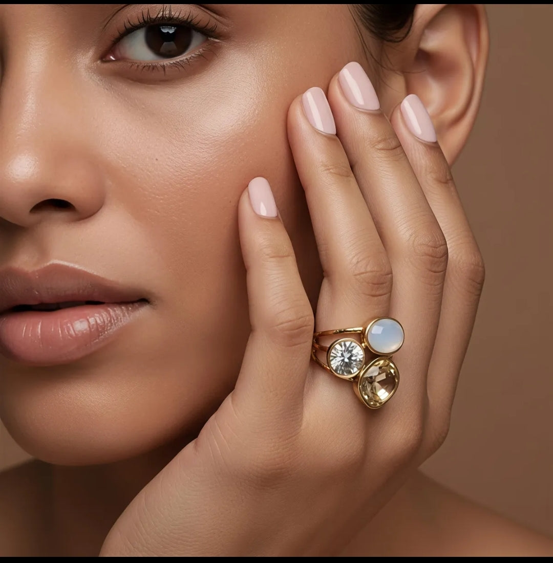 Bague Lucie – Élégance & Éclat en 13 Couleurs