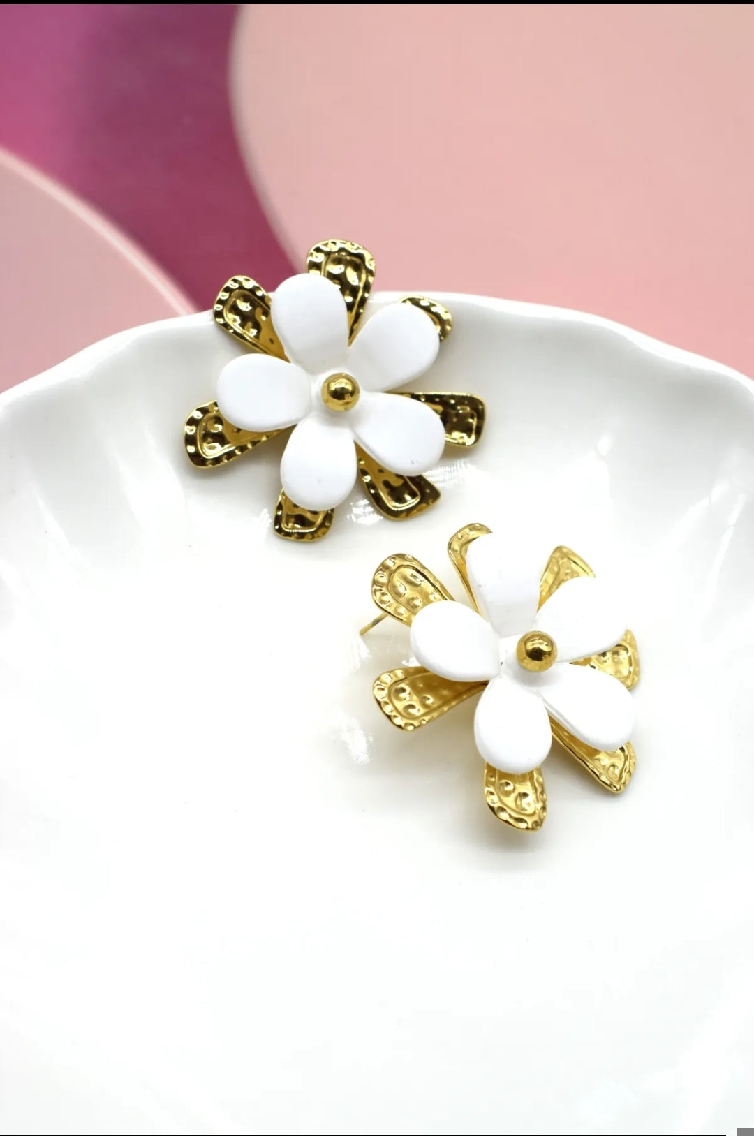 Boucles d'oreilles Fleurs