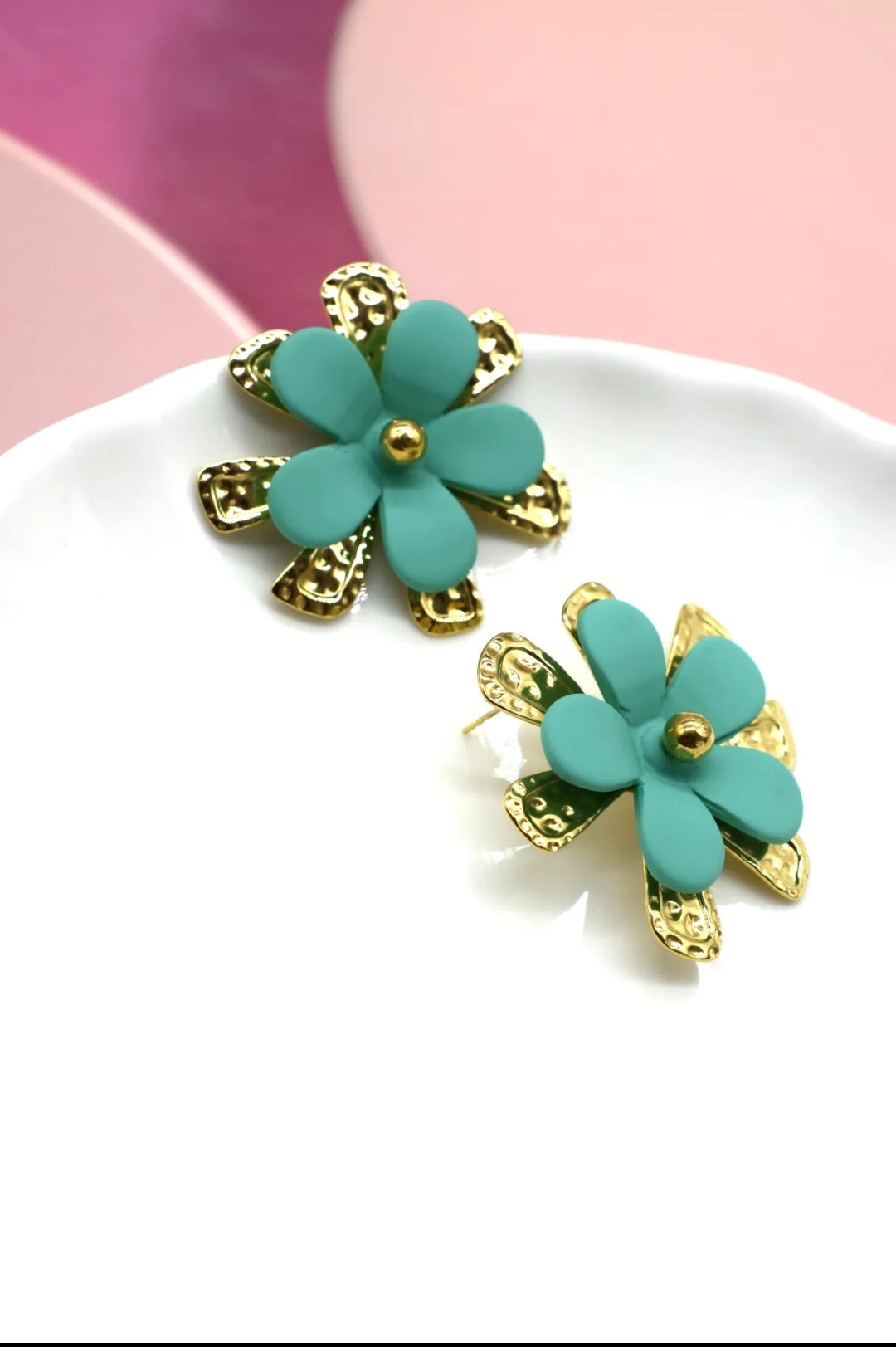 Boucles d'oreilles Fleur