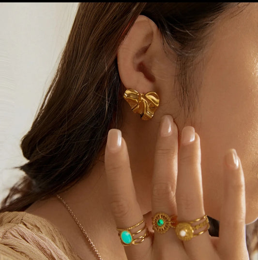 Boucles d'oreilles Coeur