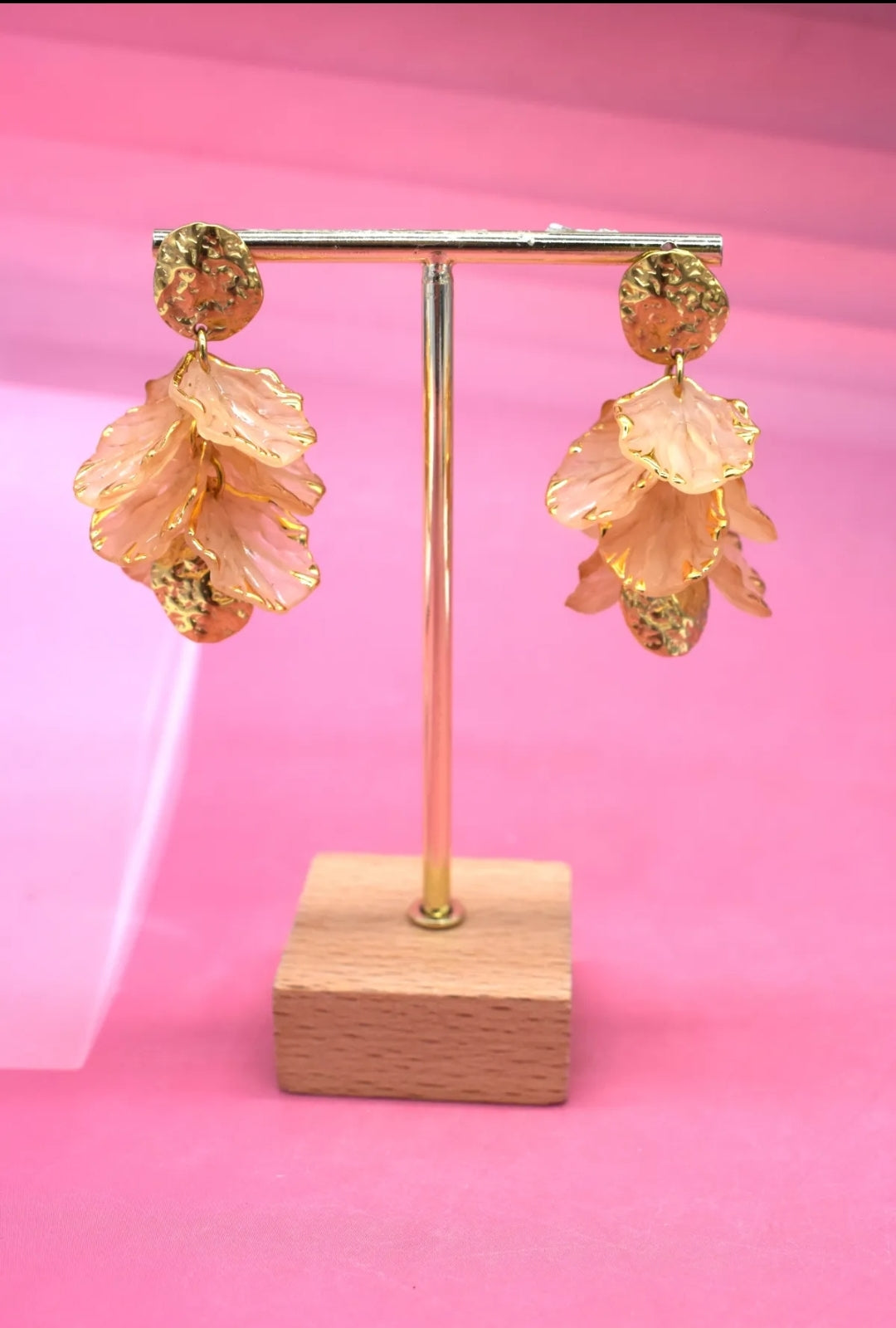 Boucles d'oreilles Résine