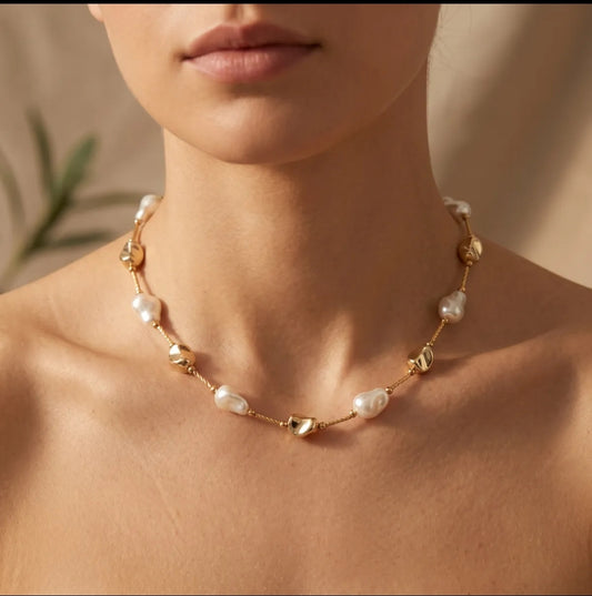Collier Blanc