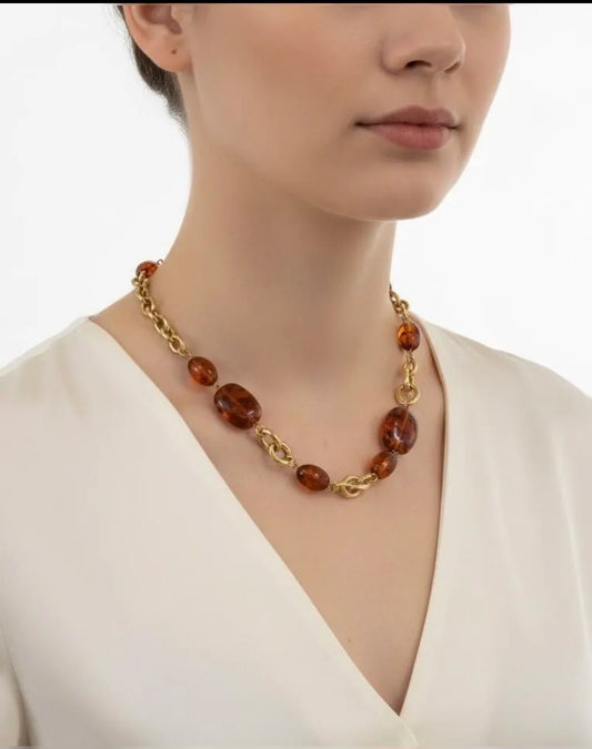 Collier Marron