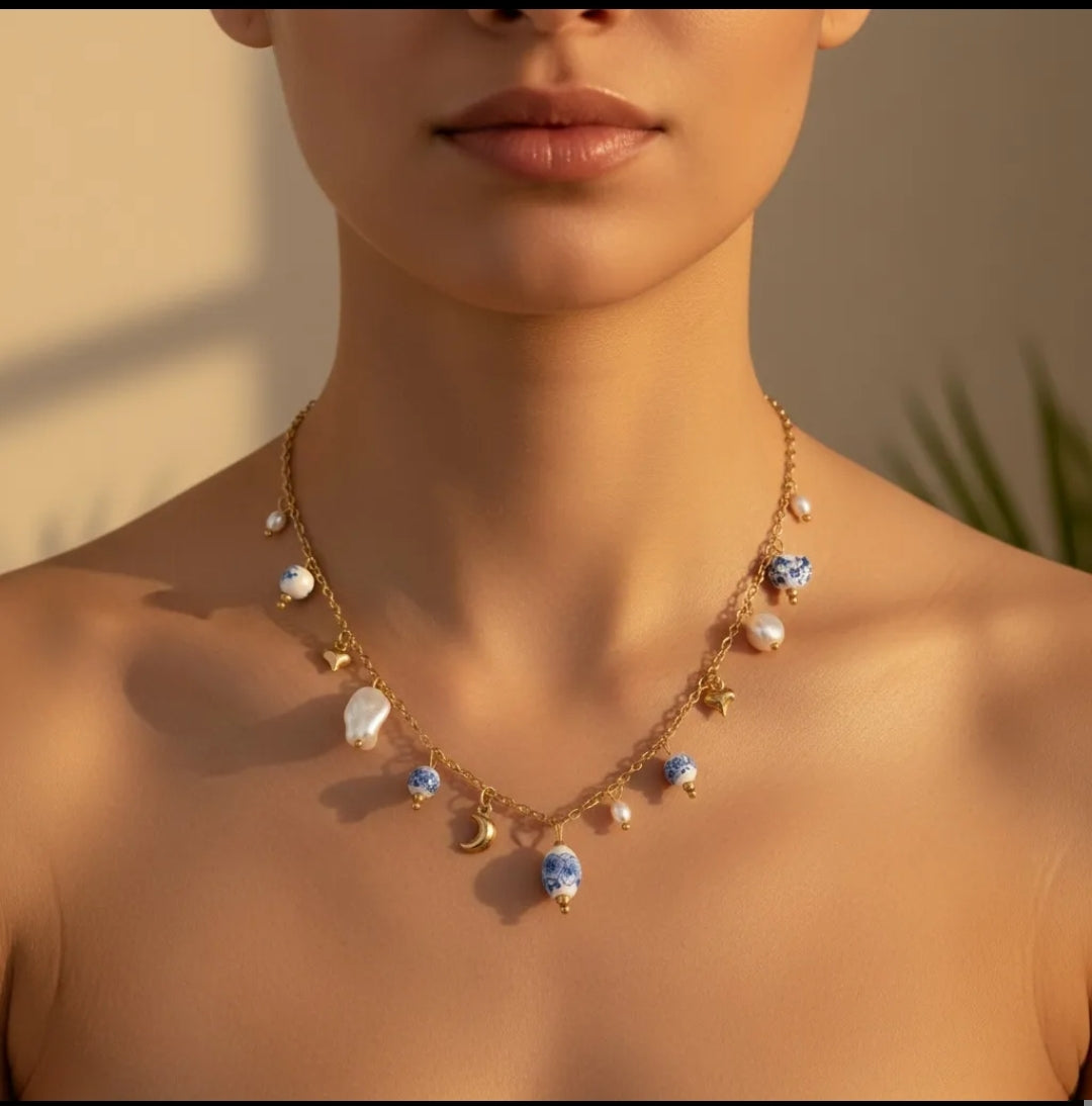 Collier Bleu
