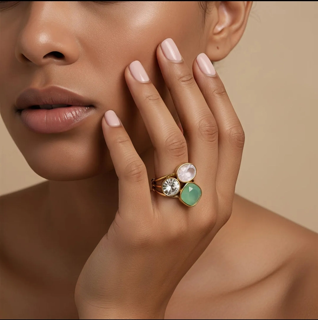 Bague Lucie – Élégance & Éclat en 13 Couleurs
