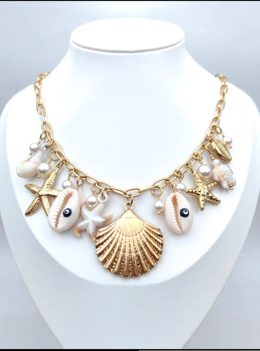 Collier coquillage