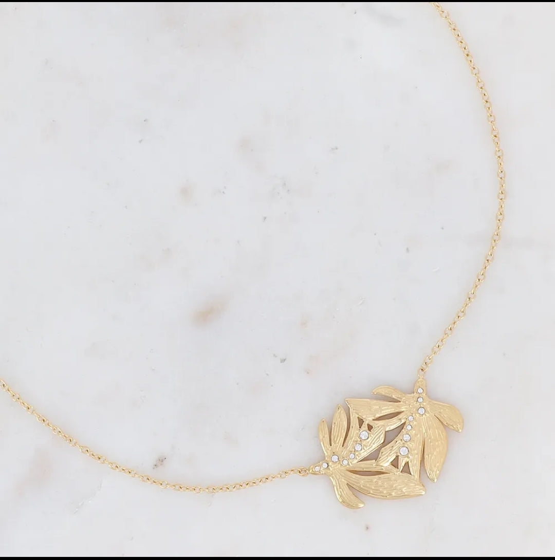 Collier Feuille