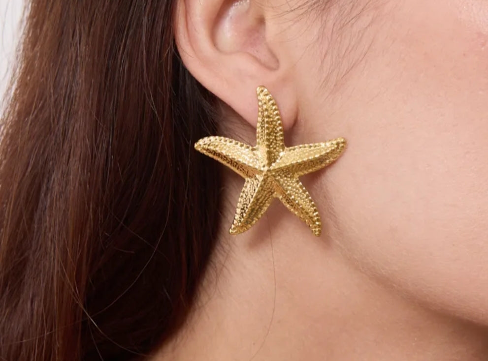 Boucles d'oreilles Étoile