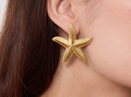 Boucles d'oreilles Étoile