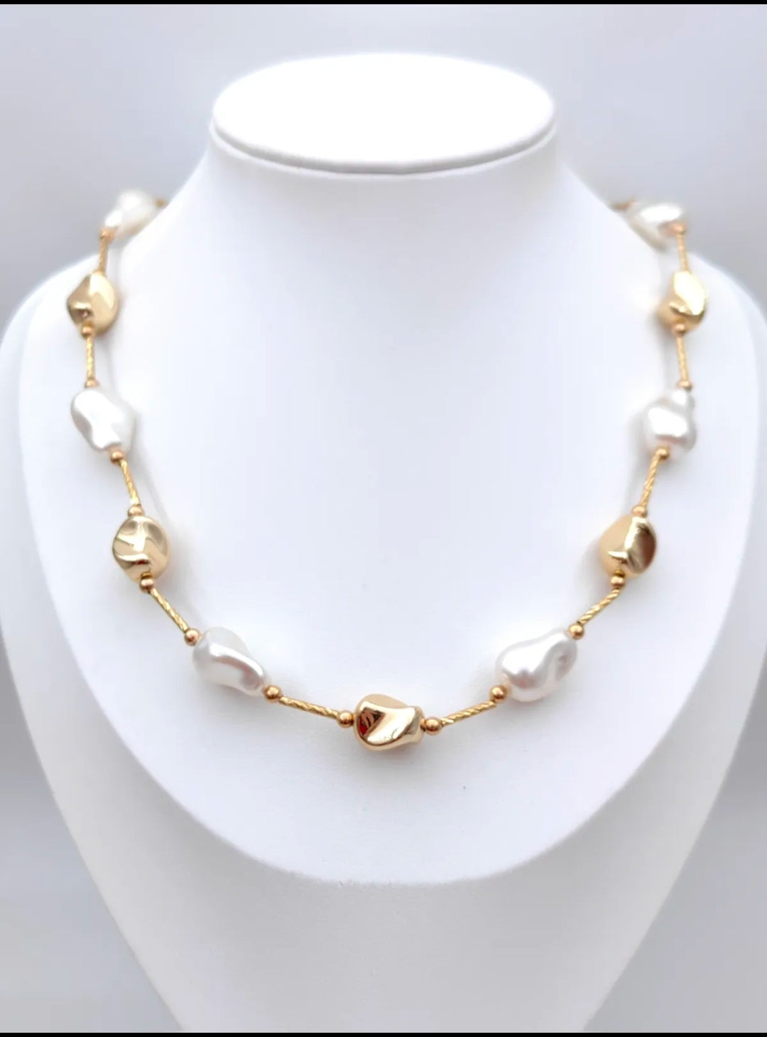 Collier Blanc