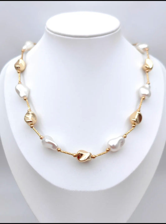 Collier Blanc