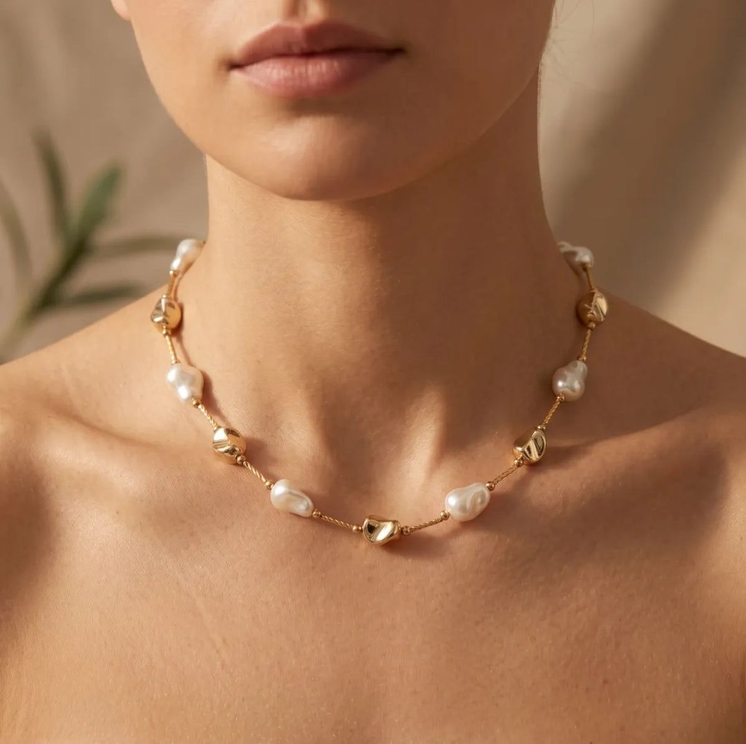 Collier Blanc