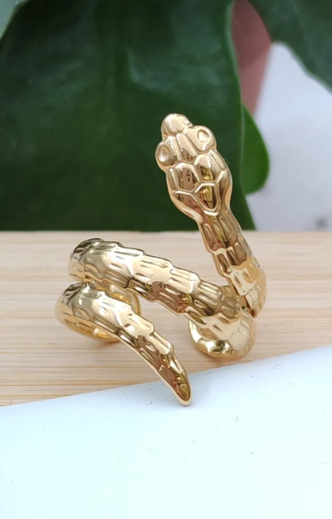 Bague Serpent