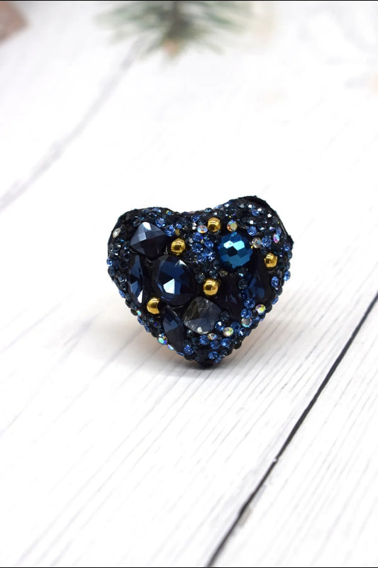 Bague Bleu marine