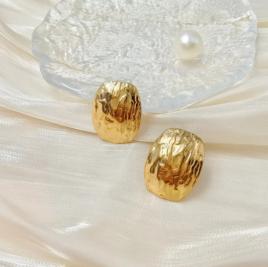 Boucles d'oreilles Carré