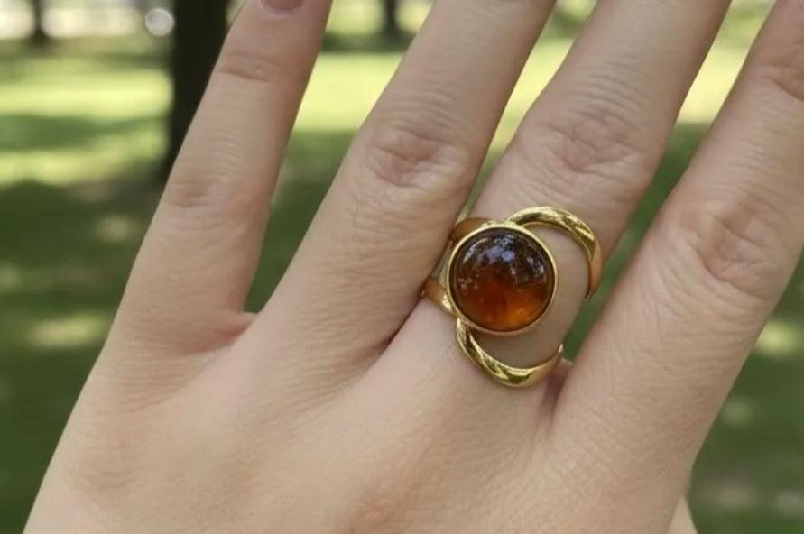Bague Marron