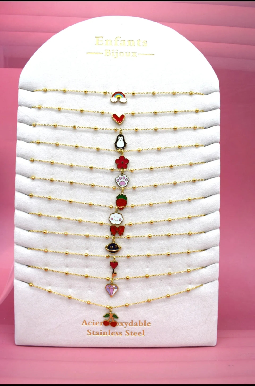 Collier fille