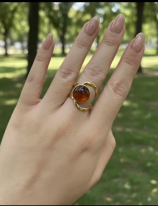 Bague Marron